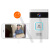 Ezfun Smart Wireless Doorbell Connect to Smartphone – D01